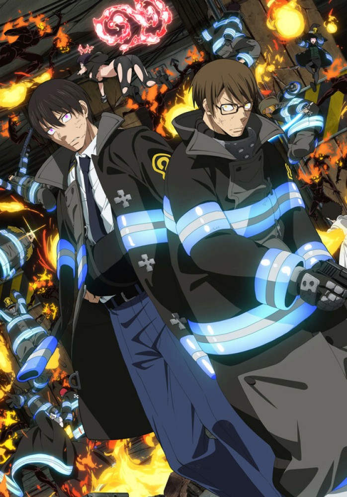 Fire Force Anime Series Hd Matte Finish Poster Paper Print