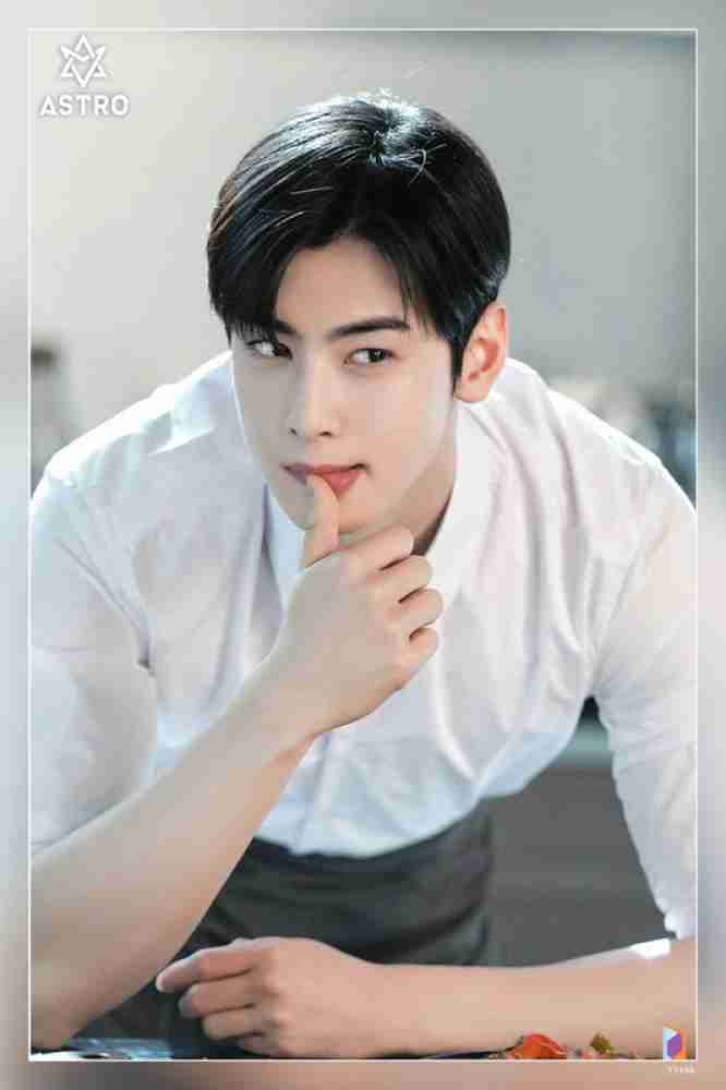 Cha Eun Woo South Korean Actor Matte Finish Poster Paper Print