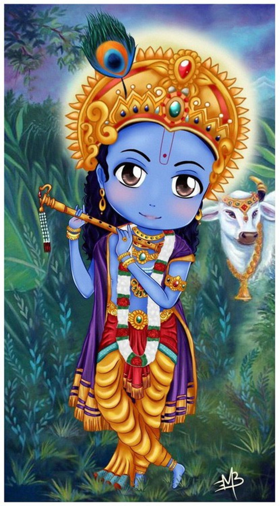 Lord krishna best sale animated images