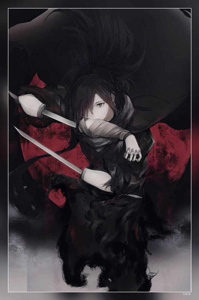 Anime boy online long hair