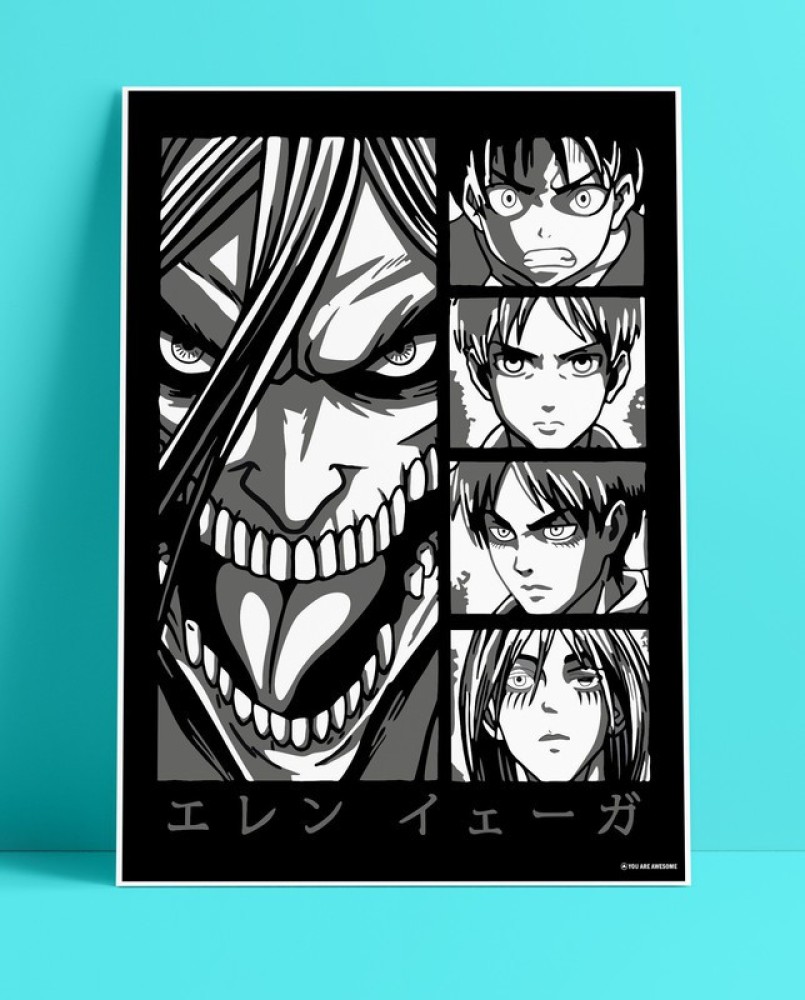 Attack On Titan Titan Form Anime Poster – My Hot Posters