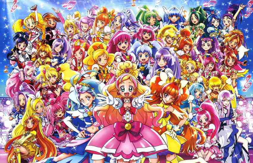 Precure Pretty Cure Anime Series Hd Matte Finish Poster Paper