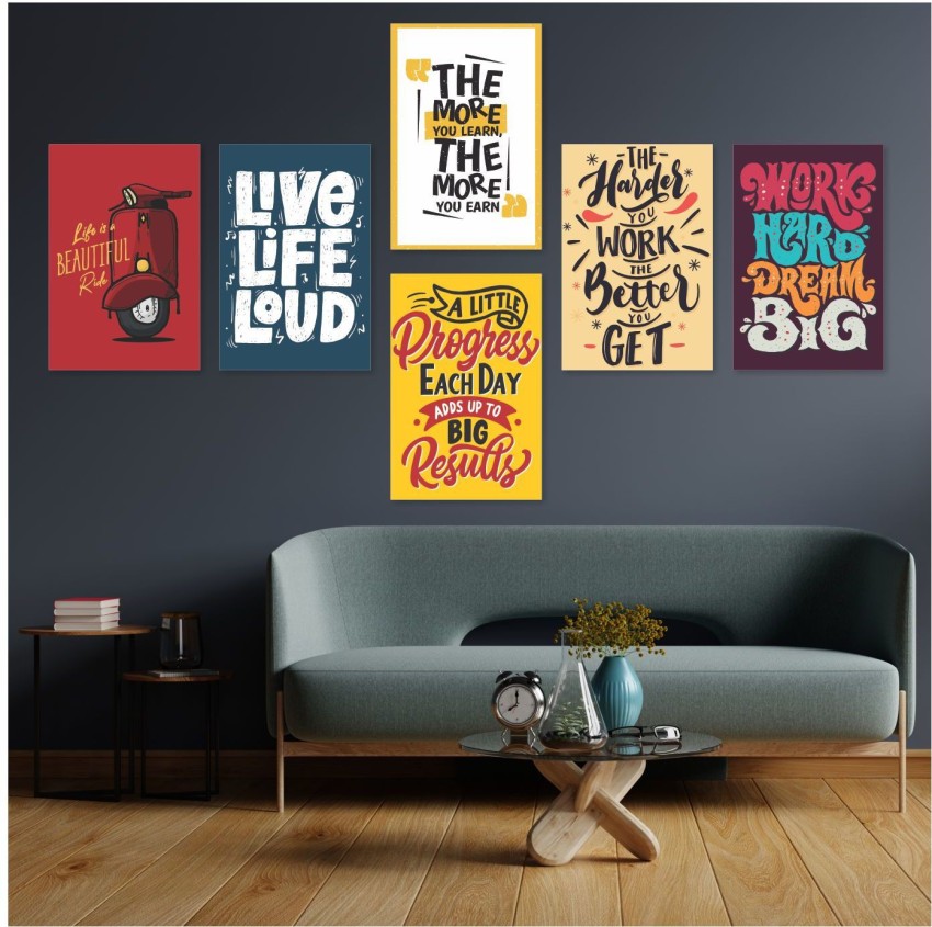 Motivational quotes poster for room and home decor,Poster for students  Paper Print - Quotes & Motivation posters in India - Buy art, film, design,  movie, music, nature and educational paintings/wallpapers at