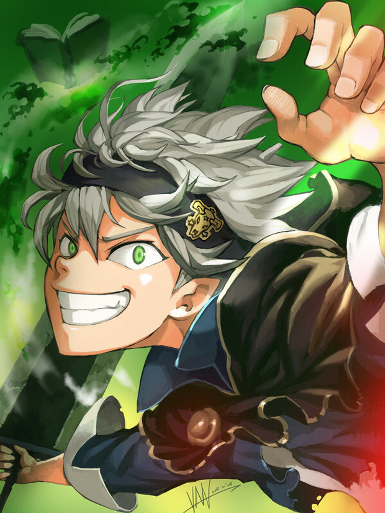 Black Clover Asta Anime Hd Matte Finish Poster Paper Print - Animation &  Cartoons posters in India - Buy art, film, design, movie, music, nature and  educational paintings/wallpapers at