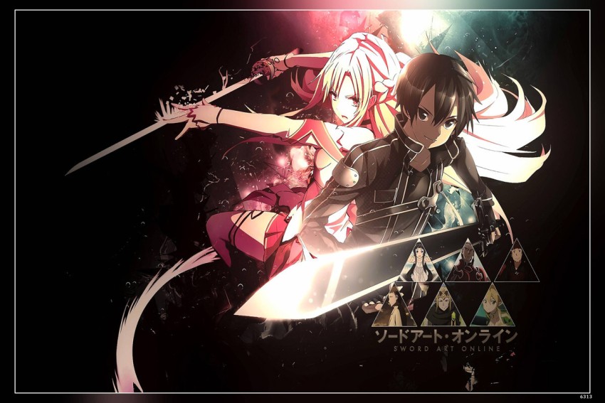 Sword Art Online Anime Series Matte Finish Poster Paper Print - Animation &  Cartoons posters in India - Buy art, film, design, movie, music, nature and  educational paintings/wallpapers at