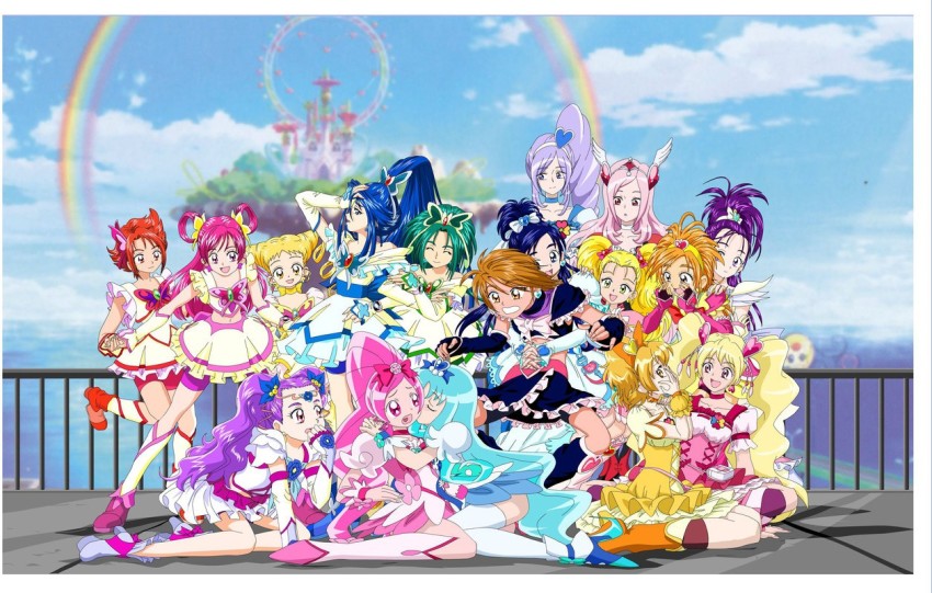 PreCure All Stars  Pretty cure, Anime, Coloring books