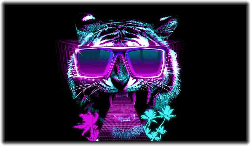 Neon sunglasses shop designer