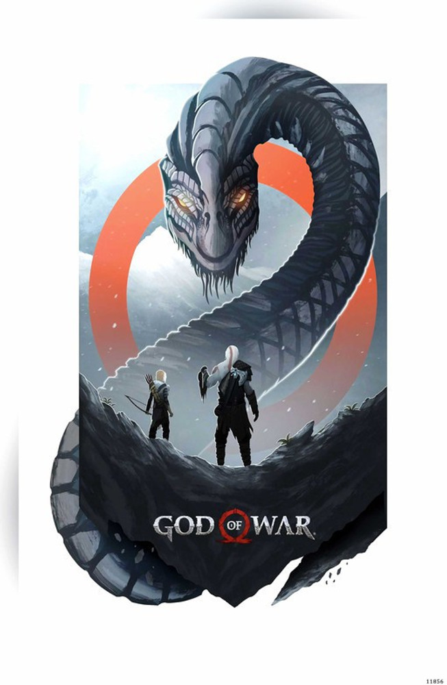 Poster, Quadro PlayStation - God of War em