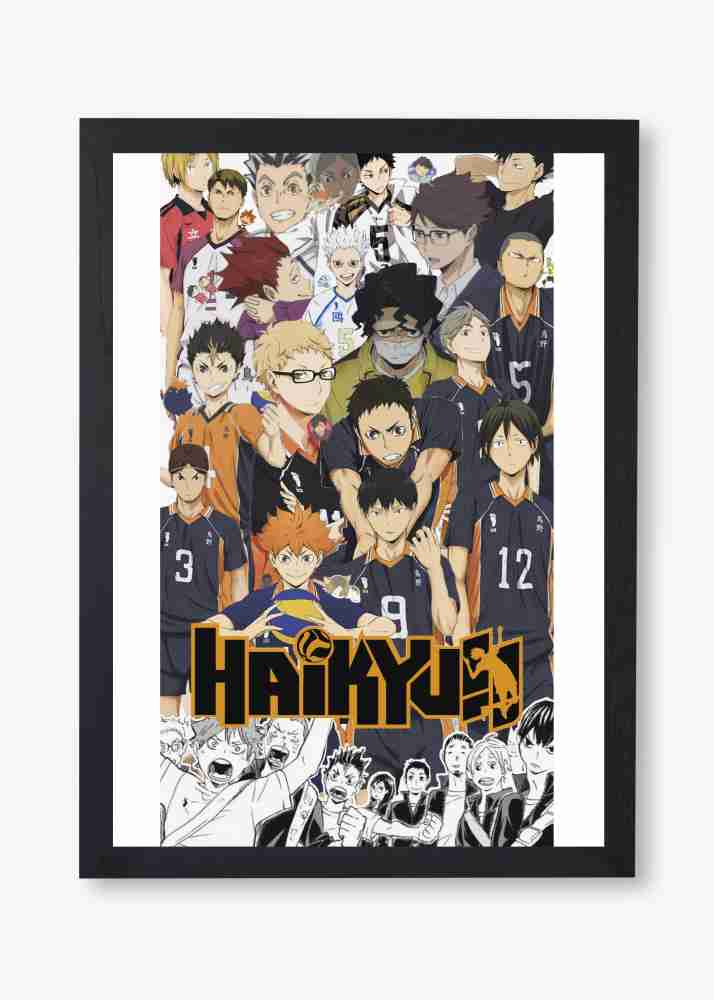 Anime Poster Haikyuu Season 4 Characters Canvas Art Posters and