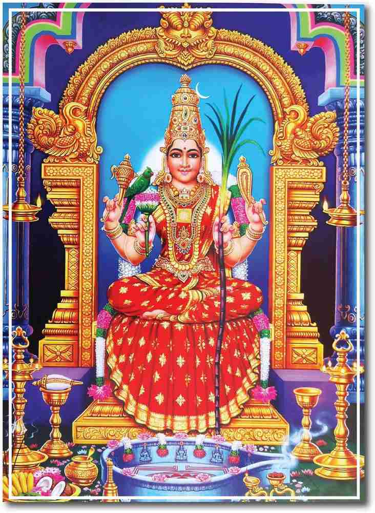 Samayapuram Mariamman I Mariamman I Wall Poster A3 Fine Art Print - Religious posters in India - Buy art, film, design, movie, music, nature and educational paintings/wallpapers at Flipkart.com