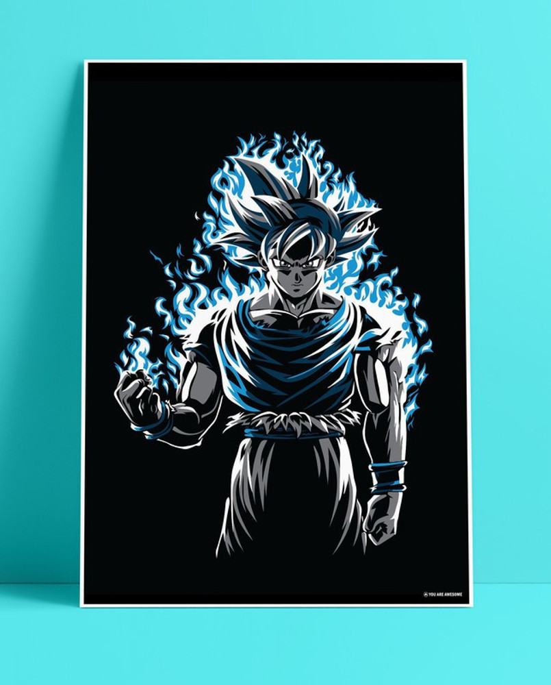 Goku super saiyan instinct wall poster REDCLOUD Paper Print - Animation &  Cartoons posters in India - Buy art, film, design, movie, music, nature and  educational paintings/wallpapers at