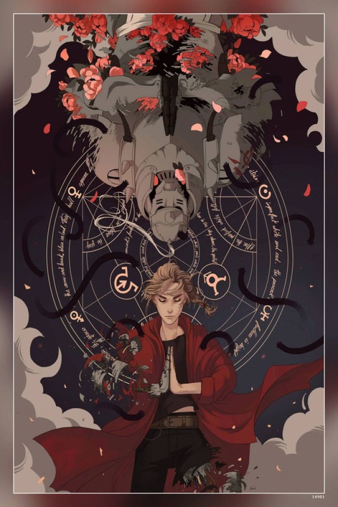 Fullmetal Alchemist Art Edward Elric Anime Poster by Anime Art - Fine Art  America