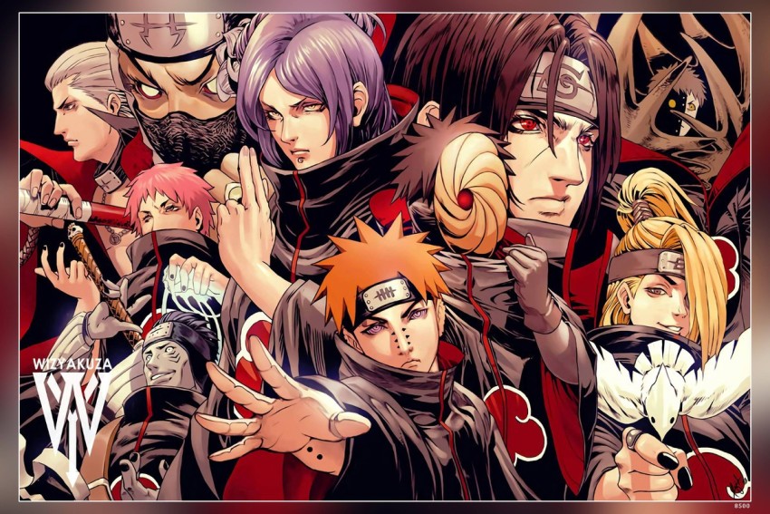 Naruto akatsuki 1680x1050 Anime Naruto HD arte, Naruto, akatsuki