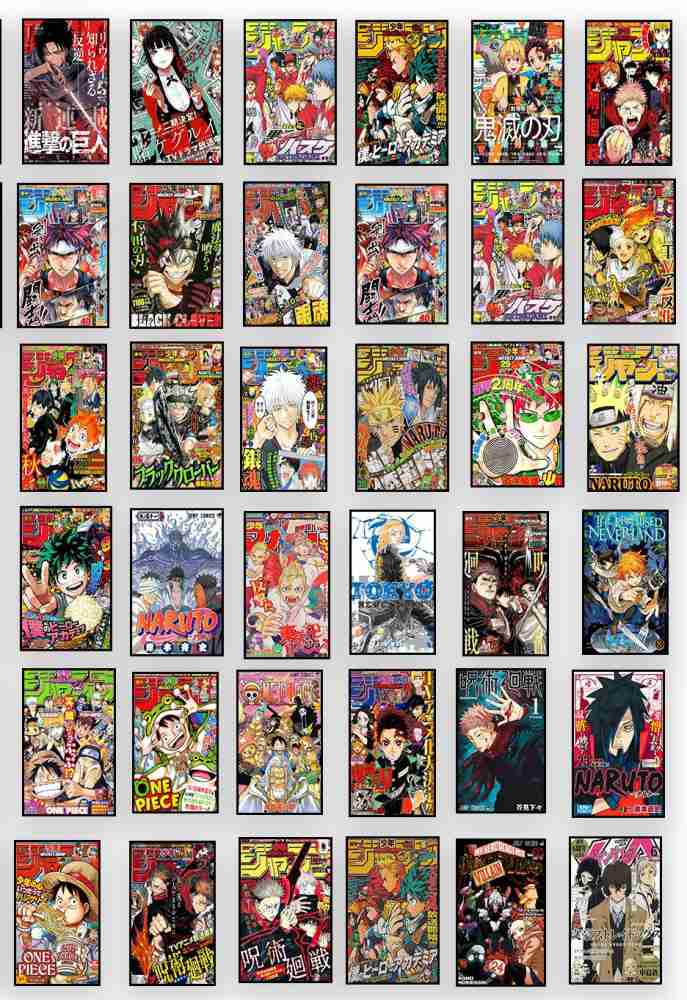 set of 90 mix anime wall poster for room poster of different anime (  size_6x4 inch,300 GSM) Paper Print - Animation & Cartoons posters in India  - Buy art, film, design, movie