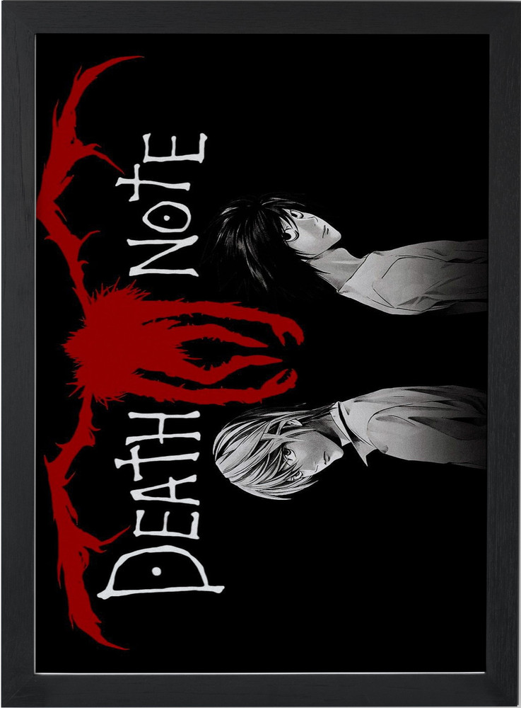 Athahdesigns Anime death-note-ryuzaki-yagami-lightWallpaper Paper Print -  Animation & Cartoons posters in India - Buy art, film, design, movie,  music, nature and educational paintings/wallpapers at