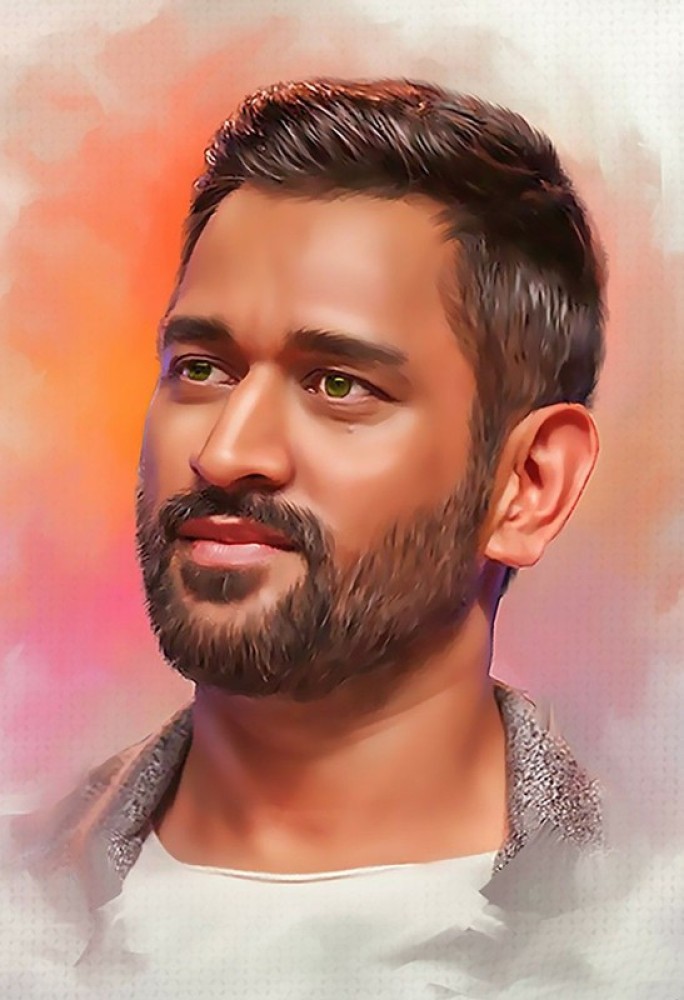 Aggregate more than 130 ms dhoni sketch photos best