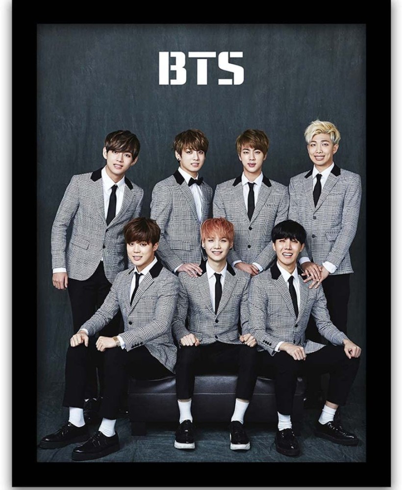 BTS Army Wall Poster Bangtan Boys Wall Art Frame For Home Decor