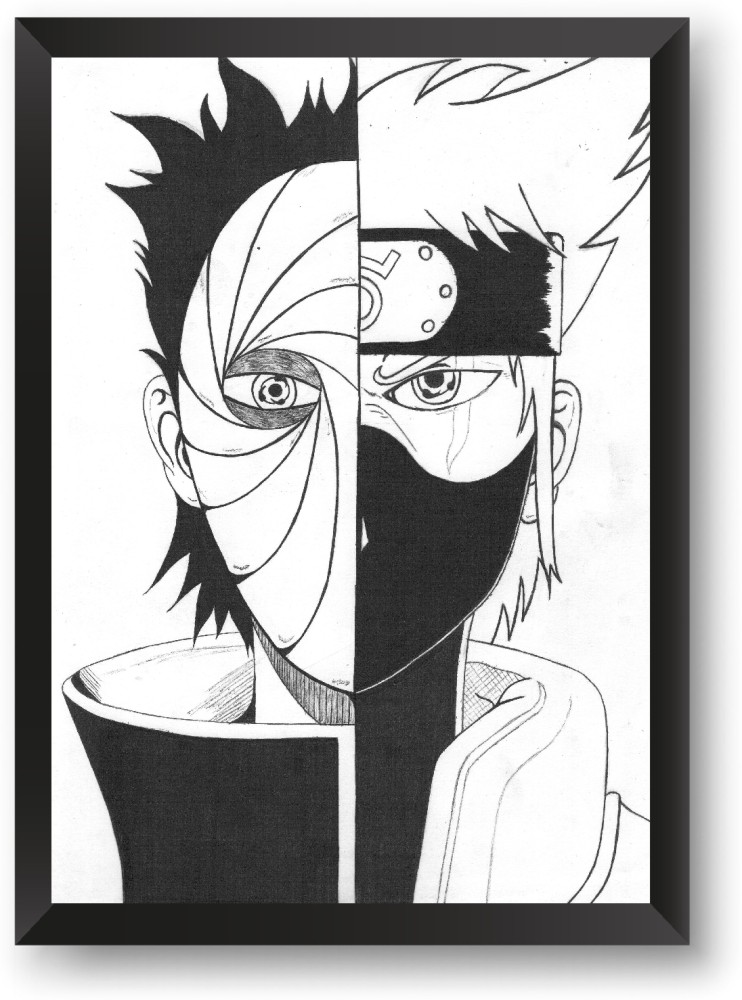 Anime  Naruto Sasuke Kirin Stylish Design Wall Poster  Epic Stuff