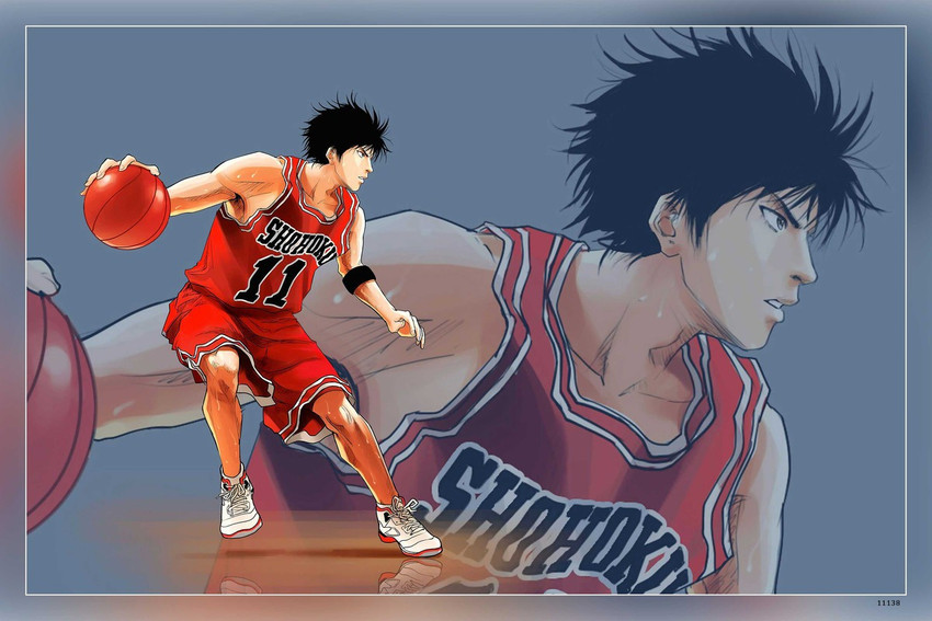 Rukawa Kaede Basketball Slam Dunk Anime Btcute Matte Finish Poster