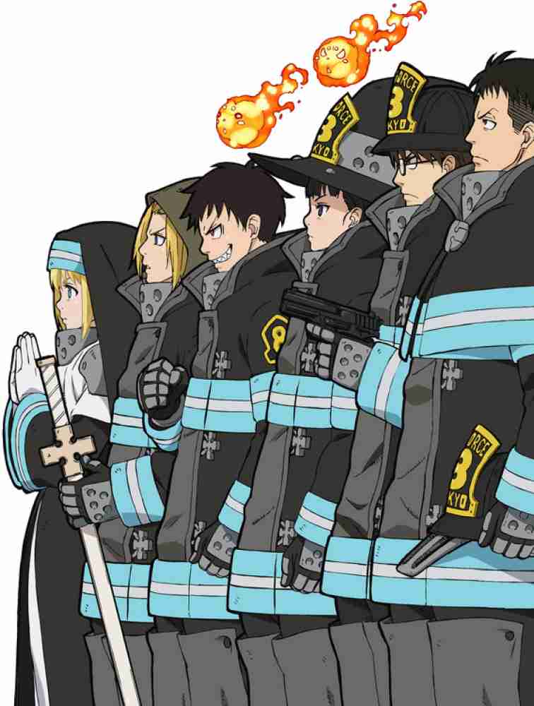 Fire Force Anime Series Hd Matte Finish Poster Paper Print - Animation &  Cartoons posters in India - Buy art, film, design, movie, music, nature and  educational paintings/wallpapers at