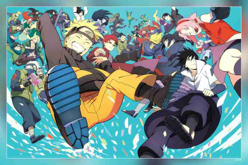 KARTMEN wall poster naruto anime Anime Poster One Piece Manga wall