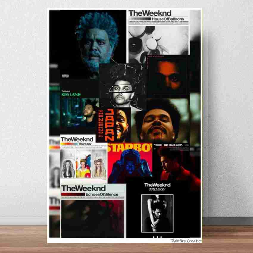 The Weeknd Poster for Home Office and Student Room Wall Decor  12x18  Multcolor RFCP-245 Paper Print - Abstract posters in India - Buy art, film,  design, movie, music, nature and educational