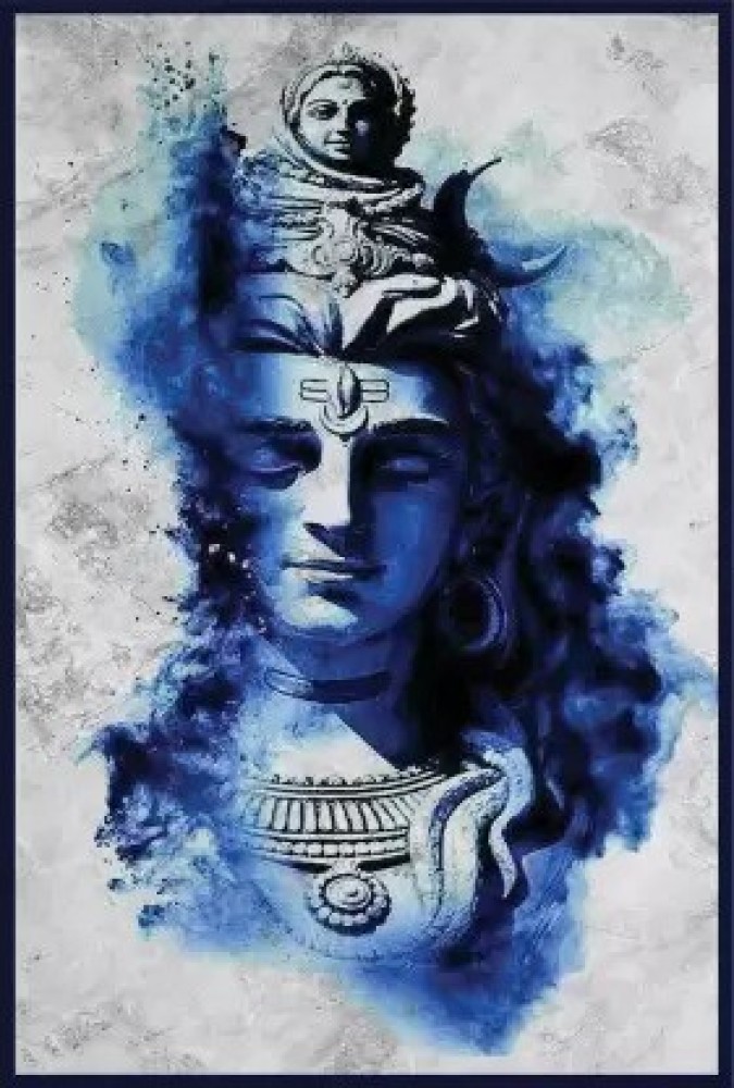 Lord Shiva Family Sticker For Room Wallpaper