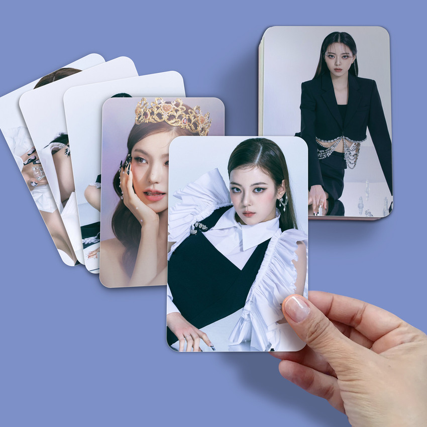 Checkmate Itzy Album, Photo Print Cards, Set Itzy Cards