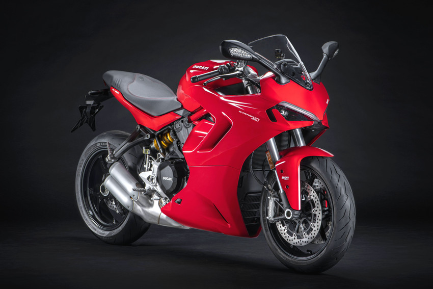 Sports bike red on sale