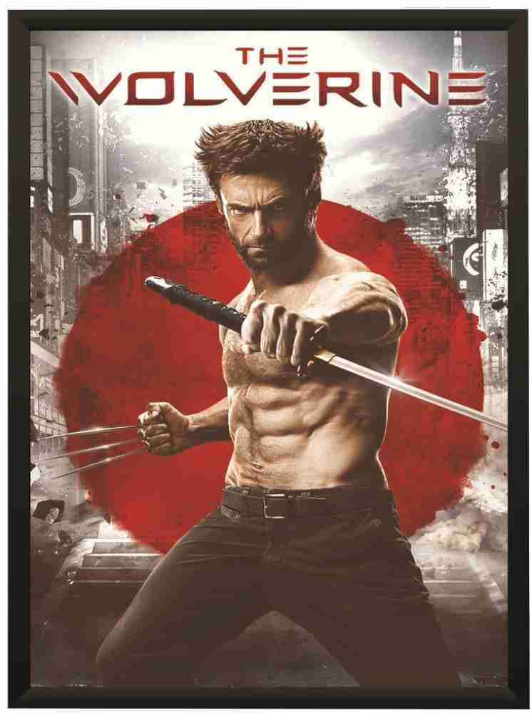The Wolverine Logan Movie Wall Poster With Frame A4 Size Photographic Paper  - TV Series posters in India - Buy art, film, design, movie, music, nature  and educational paintings/wallpapers at Flipkart.com