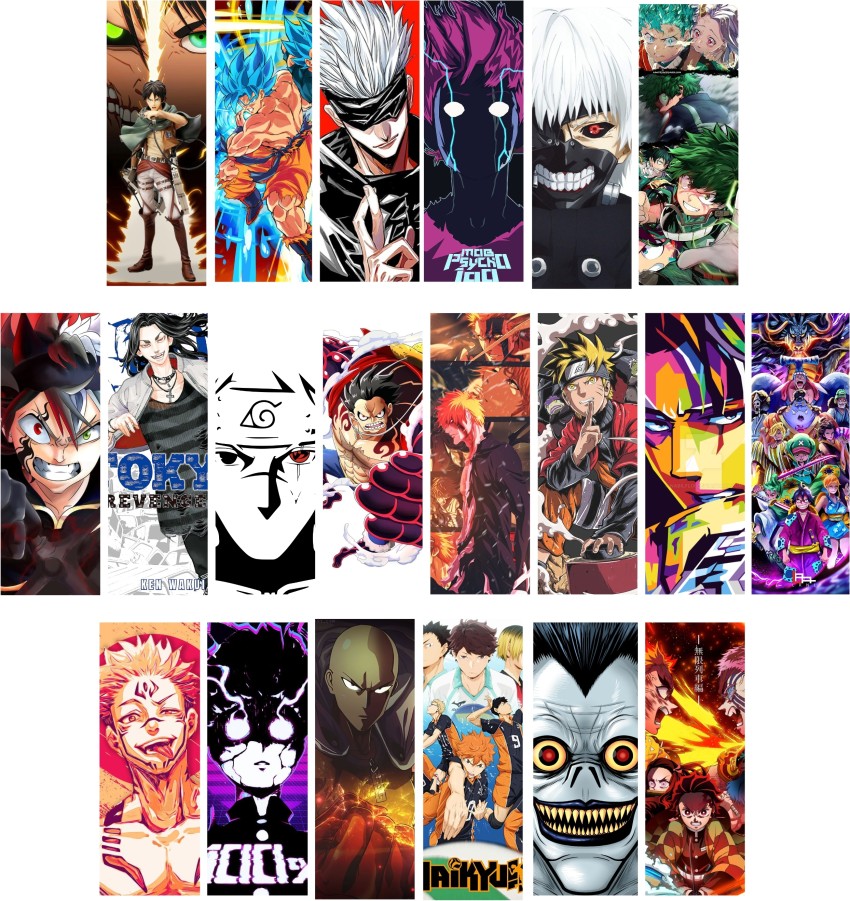 VEENSHI naruto manga wall collage Akatsuki posters | anime posters | Size  A4 - Set of 20 : Amazon.in: Home & Kitchen