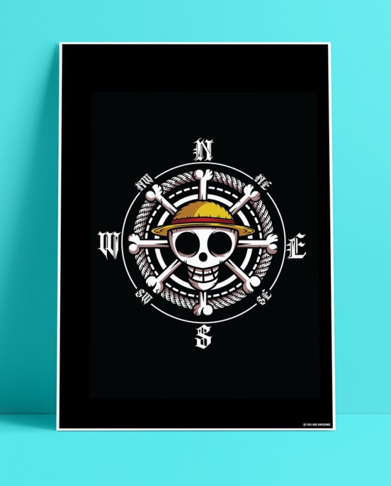 YAA - One Piece Logo New Premium Design Anime Series Poster (12 inch x 18  inch) Paper Print - Animation & Cartoons posters in India - Buy art, film,  design, movie, music,