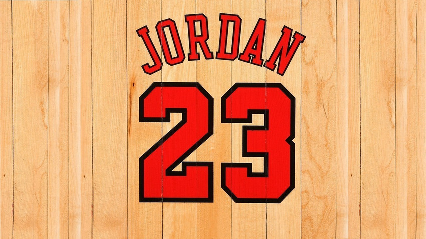 michael jordan chicago bulls number name nba basketball boards on fine art paper 13x19 Fine Art Print Art Paintings posters in India Buy art film design movie music nature