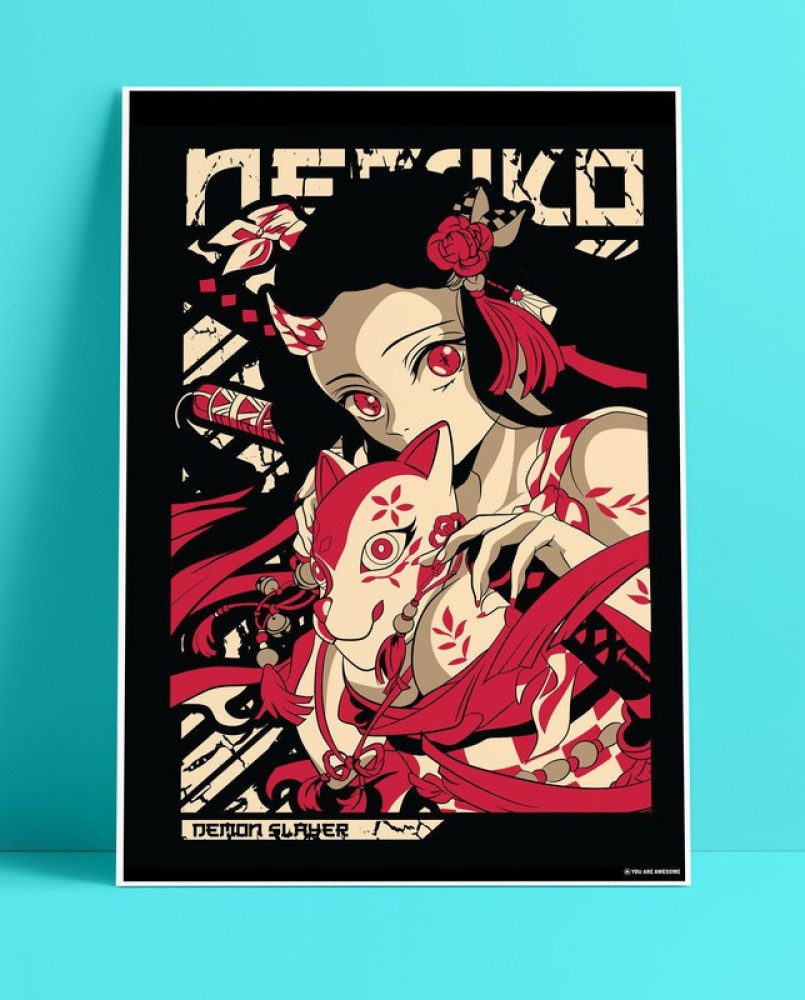 YAA - Demon Slayer : Nezuko Kamado New Premium Design Anime Poster 27 (12  inch x 18 inch) Paper Print - Animation & Cartoons posters in India - Buy  art, film, design,