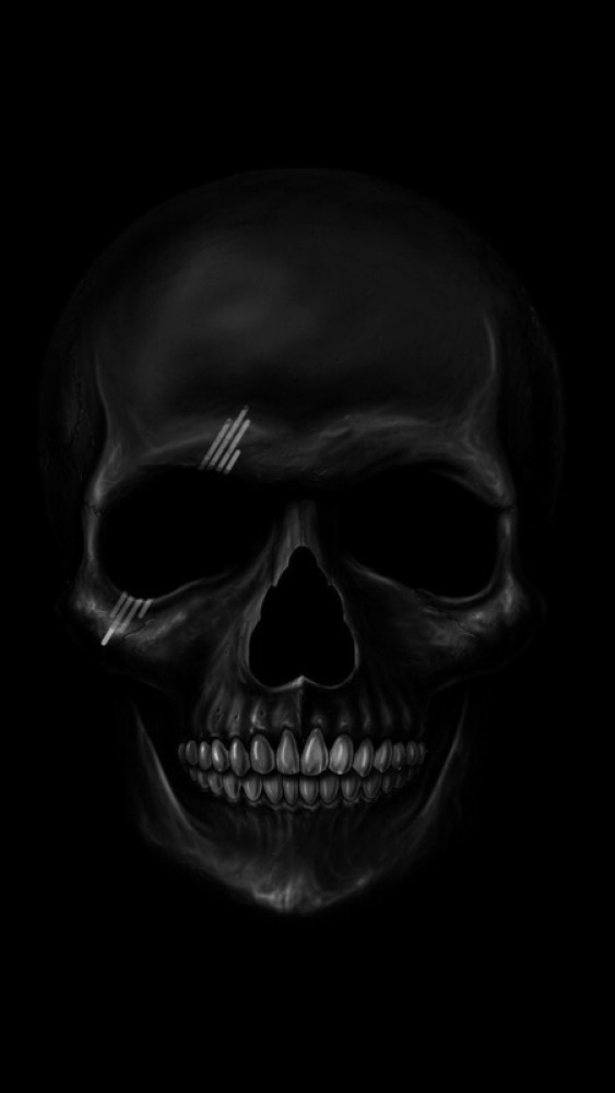 Dark Skull Dark Scare Skull Matte Finish Poster Paper Print - Animation &  Cartoons posters in India - Buy art, film, design, movie, music, nature and  educational paintings/wallpapers at