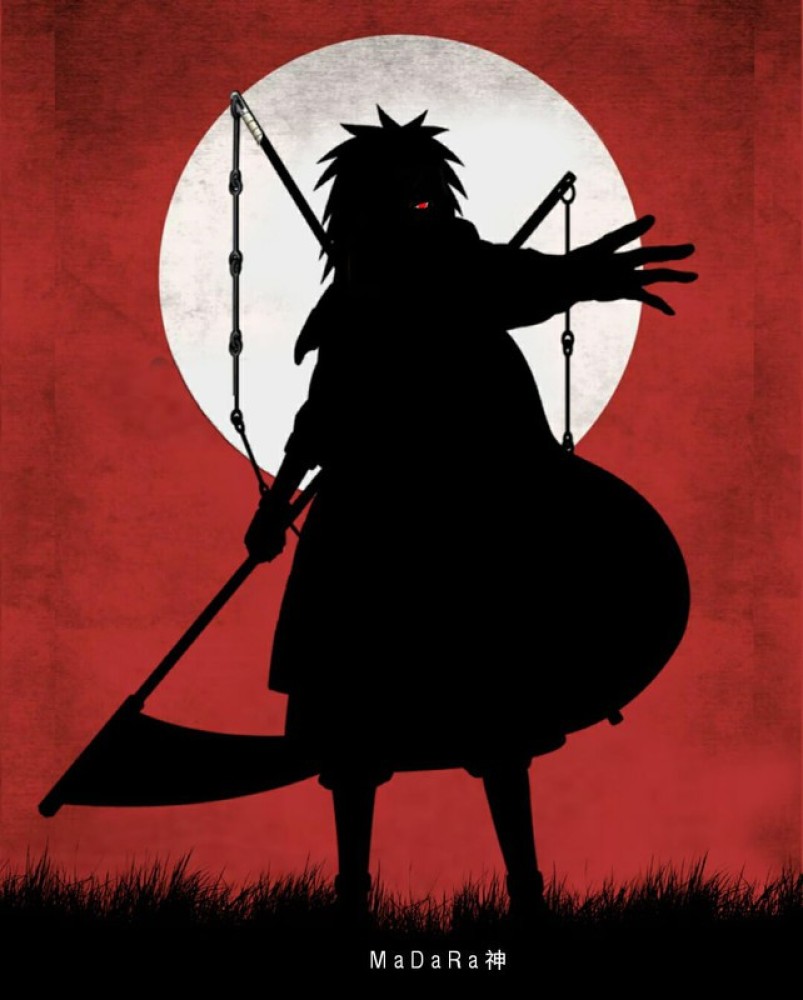 Madara Uchiha Naruto Anime Series Hd Matte Finish Poster Paper