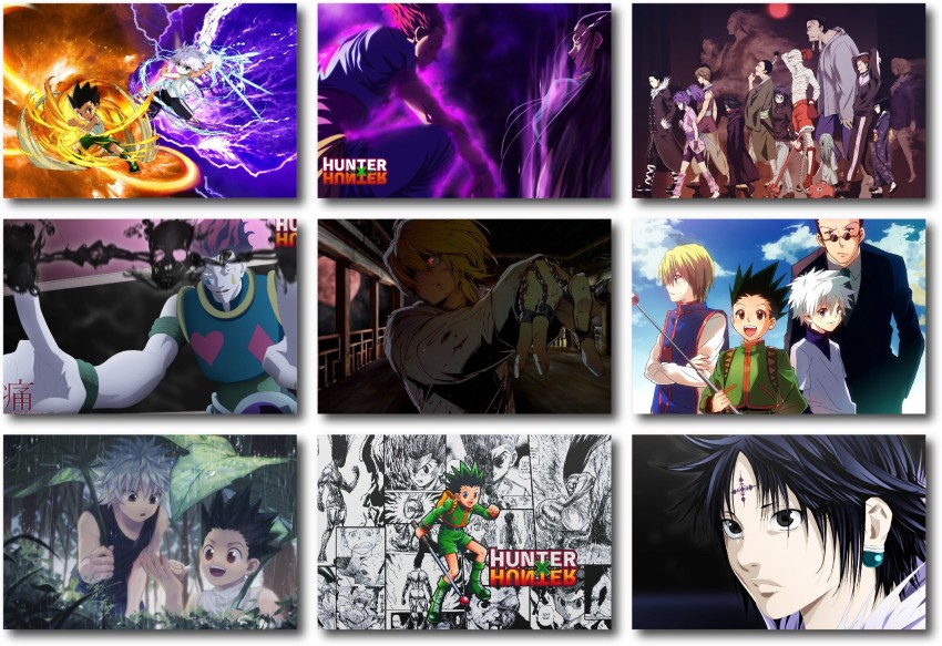 HD wallpaper: anime, DinocoZero, collage, Hunter x Hunter, anime boys,  Killua Zoldyck
