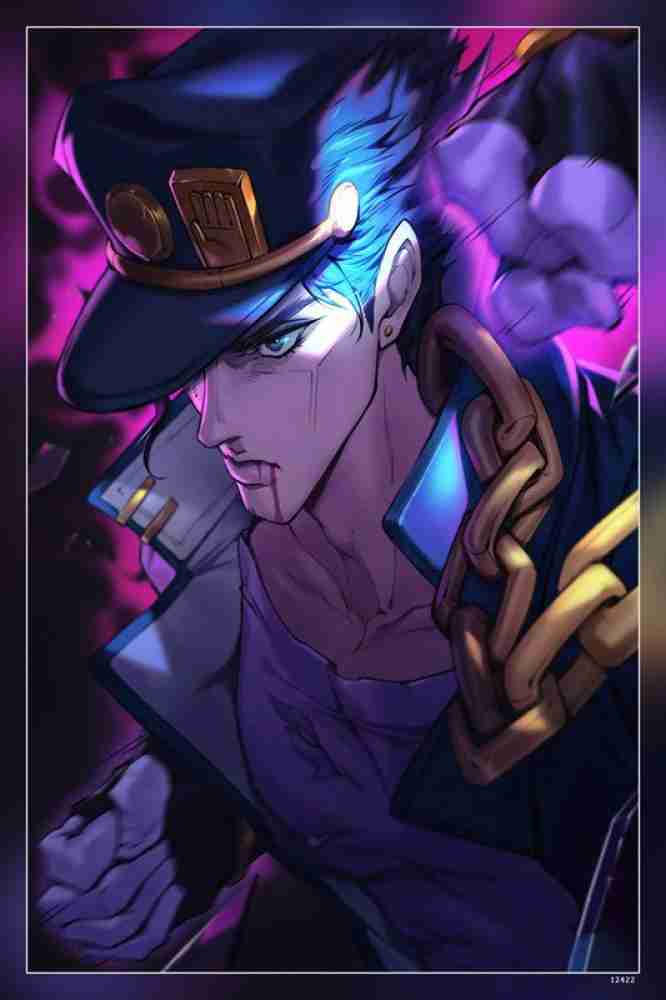 Jotaro Anime Jojo Jojo Bizarre Adventure Jotaro Stone Ocean Matte Finish  Poster Paper Print - Animation & Cartoons posters in India - Buy art, film,  design, movie, music, nature and educational paintings/wallpapers