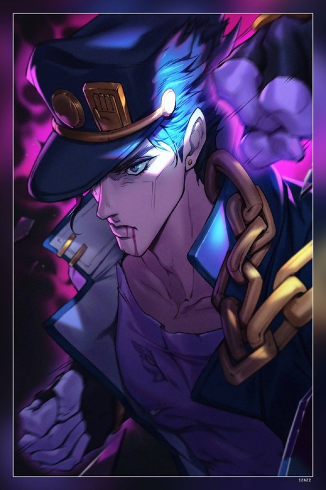 Jotaro Kujo Adventure Anime Jojos Bizarre Manga Matte Finish Poster P-12422  Paper Print - Animation & Cartoons posters in India - Buy art, film,  design, movie, music, nature and educational paintings/wallpapers at