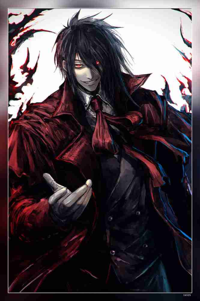 Anime Hellsing' Poster, picture, metal print, paint by Nobita