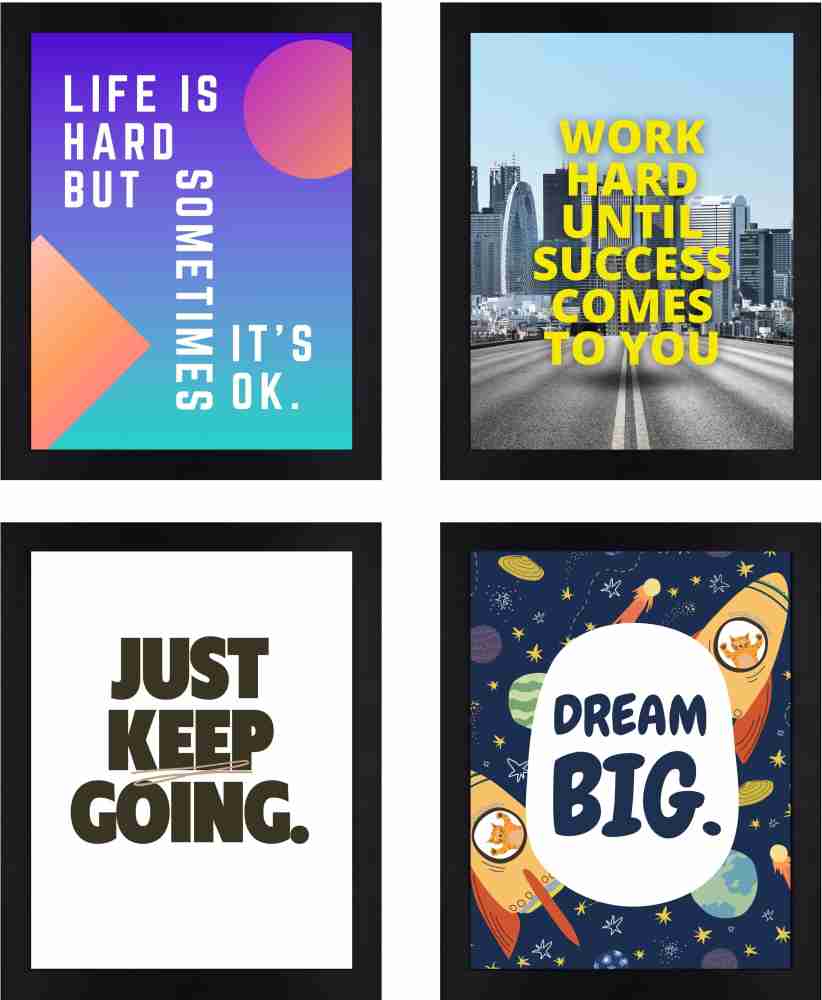 Motivational Quotes Paper Print - Quotes & Motivation, Educational, Art &  Paintings, Typography, Pop Art, Decorative posters in India - Buy art,  film, design, movie, music, nature and educational paintings/wallpapers at