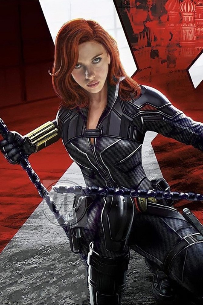 Superhero Black Widow Poster, Unframed, With Double Sided Tape Paper Print  - Decorative posters in India - Buy art, film, design, movie, music, nature  and educational paintings/wallpapers at