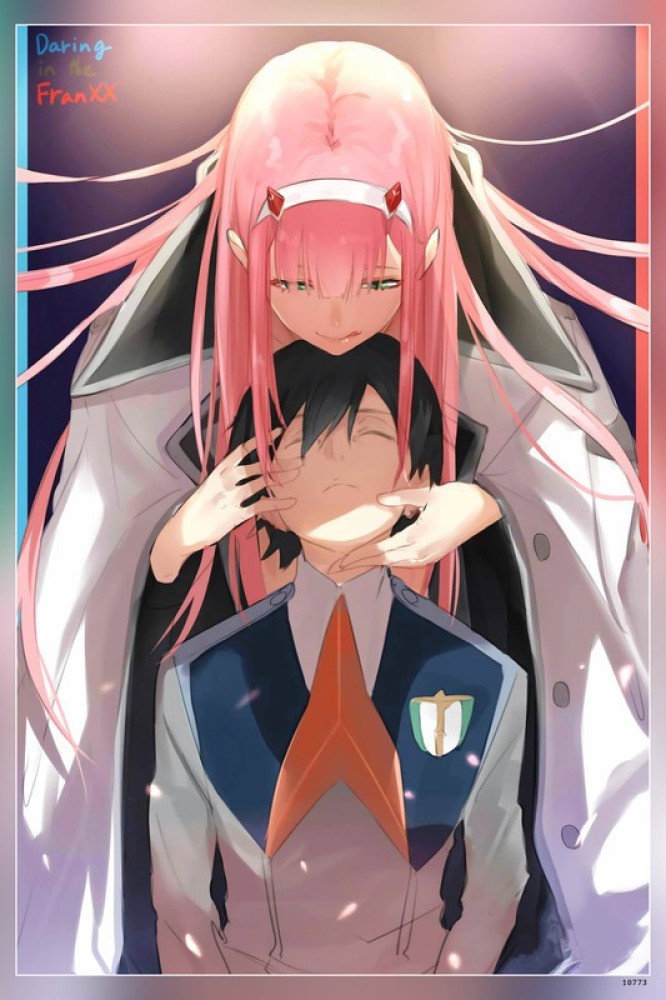 Zero Two Darling Darling In The Franxx Matte Finish Poster Paper Print -  Animation & Cartoons posters in India - Buy art, film, design, movie,  music, nature and educational paintings/wallpapers at