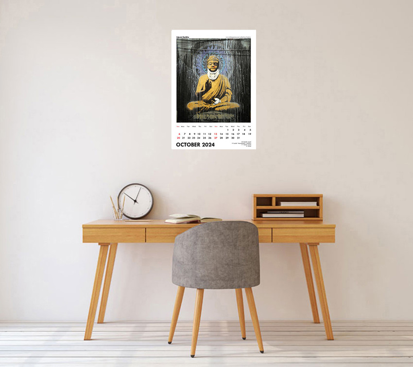 2024 Wall Calendar - Banksy - Graffiti Artist Paper Print - Art & Paintings  posters in India - Buy art, film, design, movie, music, nature and  educational paintings/wallpapers at Flipkart.com