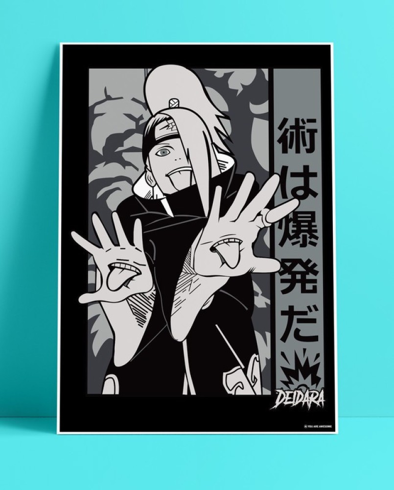 YAA - Naruto : Deidara New Premium Design Anime Series Poster 17 (12 inch x  18 inch) Paper Print - Animation & Cartoons posters in India - Buy art,  film, design, movie,