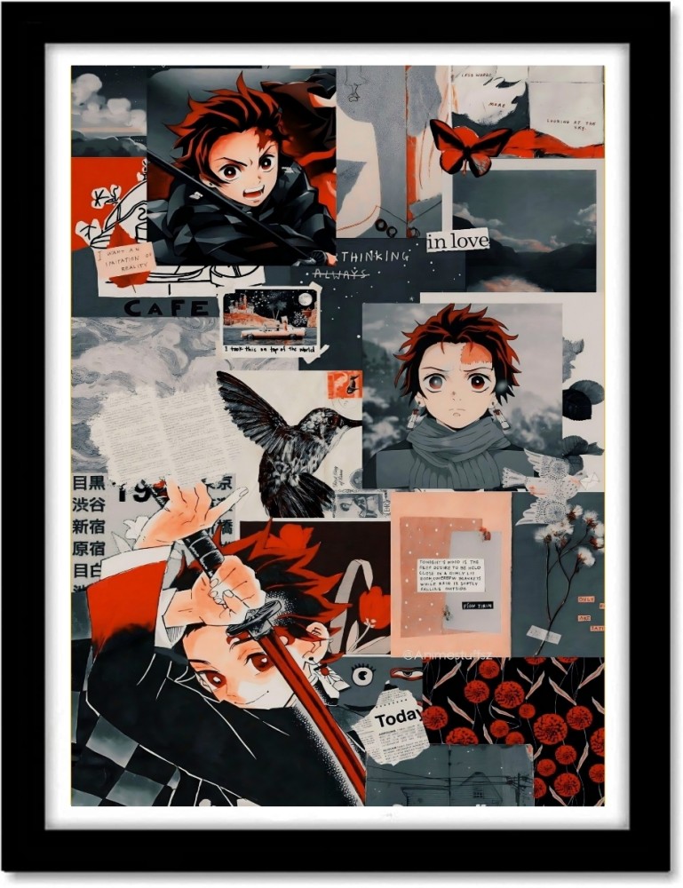 Demon Slayer Poster Anime Manga Art Print Wall Home Room Decor