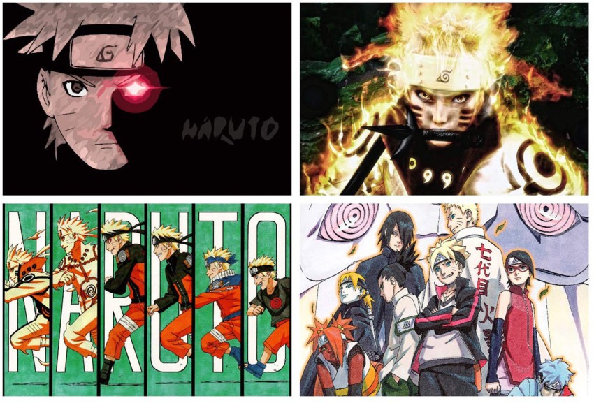 NARUTO SHIPPUDEN CHARACTERS POSTER, JAPANESE ANIME COMIC NEW 24x36 FREE SHIP