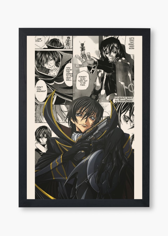 ANIME POSTER FRAME (BLUE LOCK) - Black/White Wall Poster For Home And  Office With Frame, (12.6*9.6) Photographic Paper - Animation & Cartoons,  Decorative, Art & Paintings posters in India - Buy art