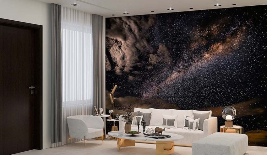 Watercolour Galaxy Wallpaper for Room  Buy Online Or Call 03 8774 2139