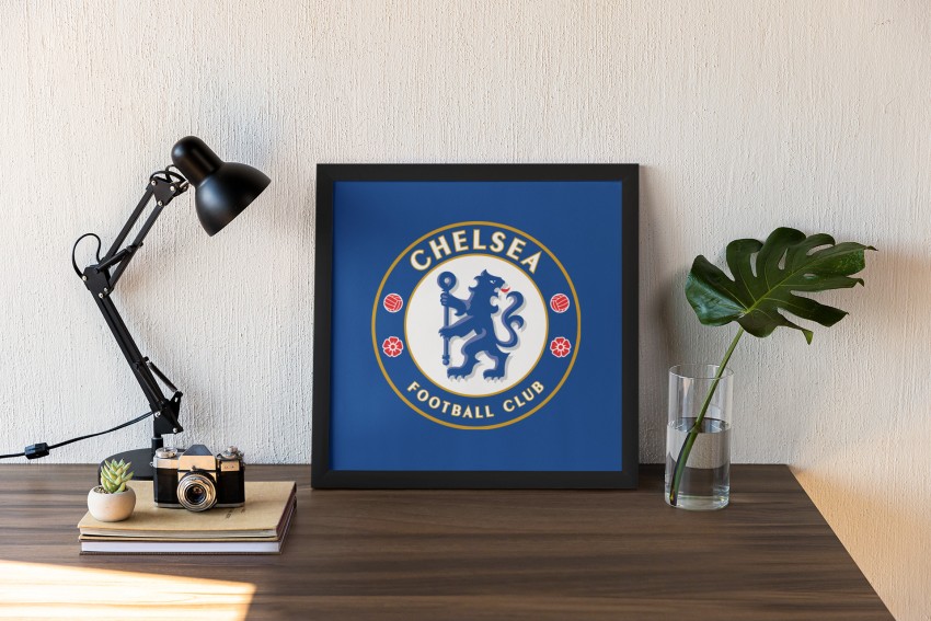 Stamford Bridge Chelsea F.C. Inspired Football Art Print Stadium Design  Blues